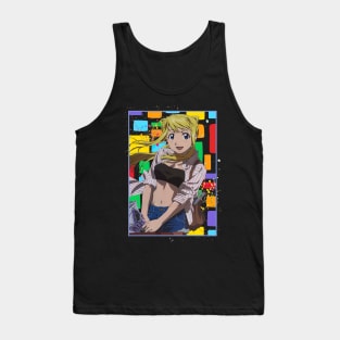 Winry Rockbell Fullmetal Alchemist Brotherhood Hagane no Renkinjutsushi Tank Top